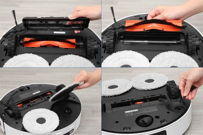 Robot hút bụi lau nhà Xiaomi Vacuum X20 Pro trắng (BHR8859EU)